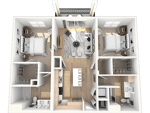 Floor plan The Miramar