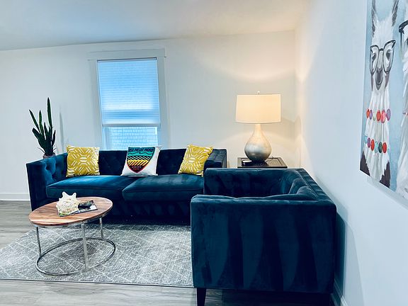 Relaxing, cozy living area.