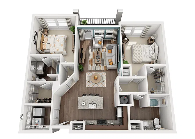 Floor plan Addie (B3)
