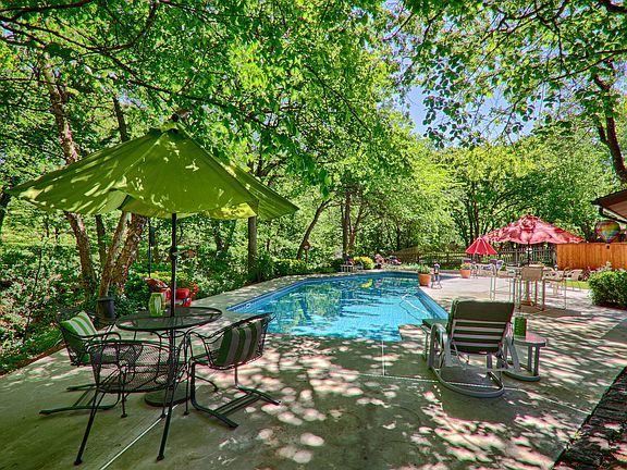 Wooded Creek along backyard