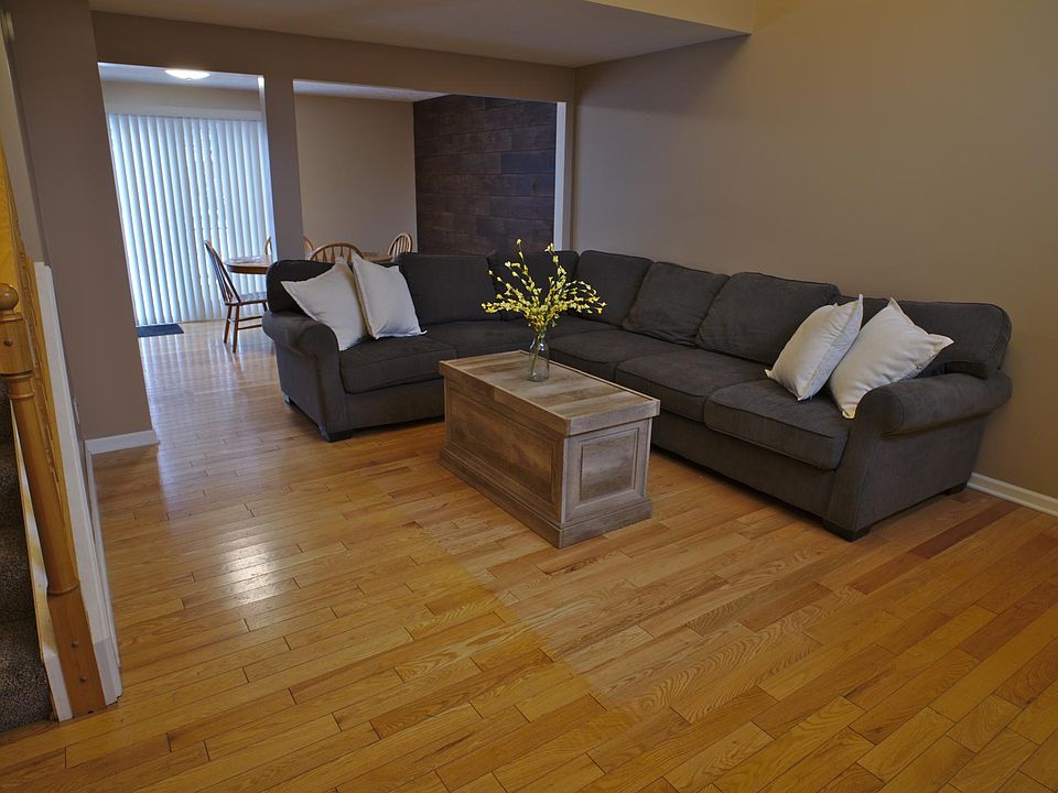 Large living room. Picture taken from entryway/front door.