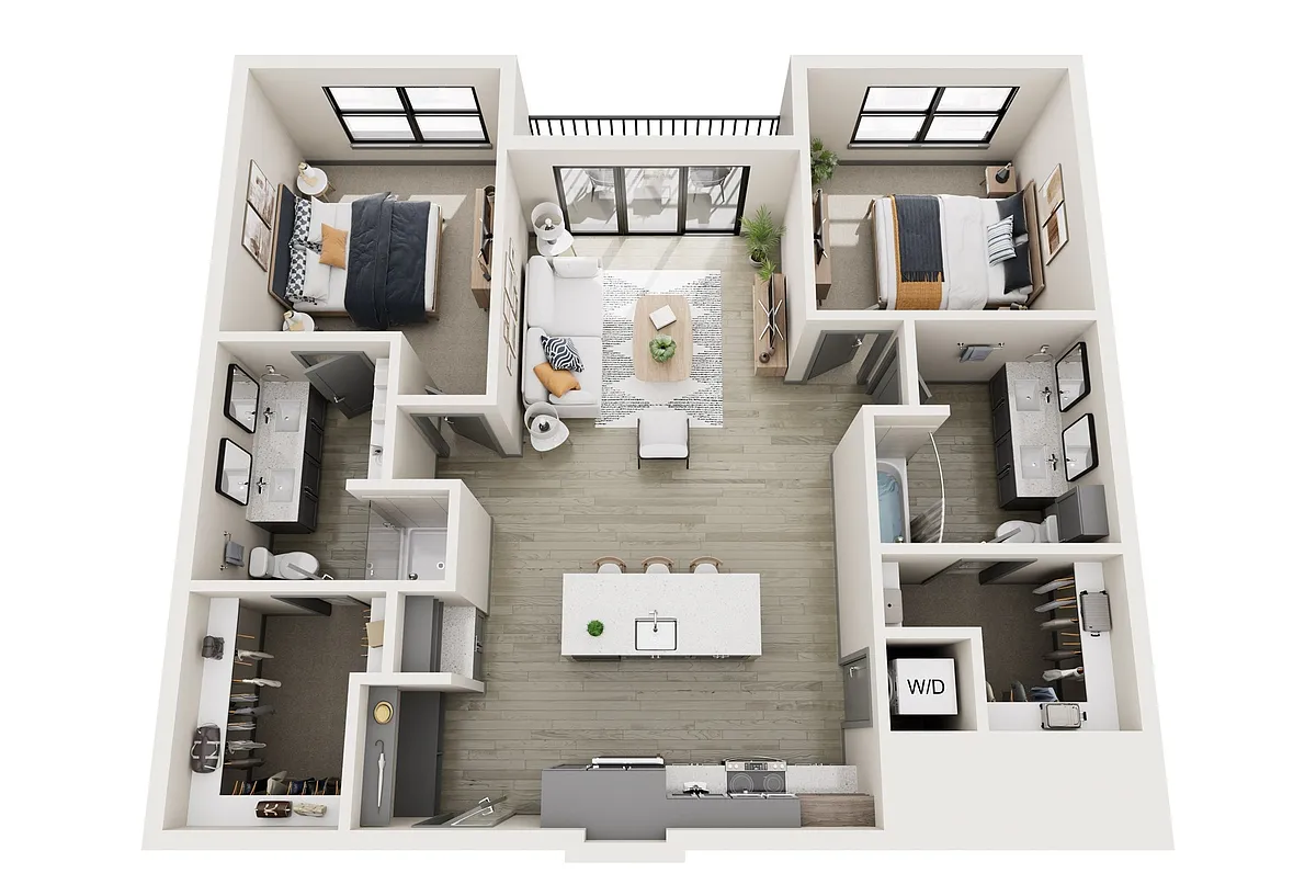 Floor plan B3