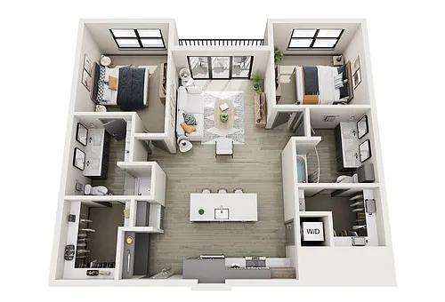 Floor plan B3