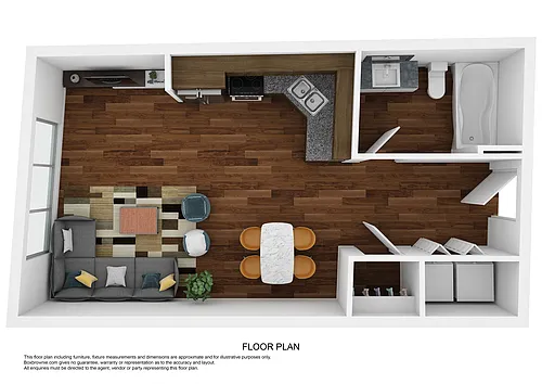 Floor plan Studio