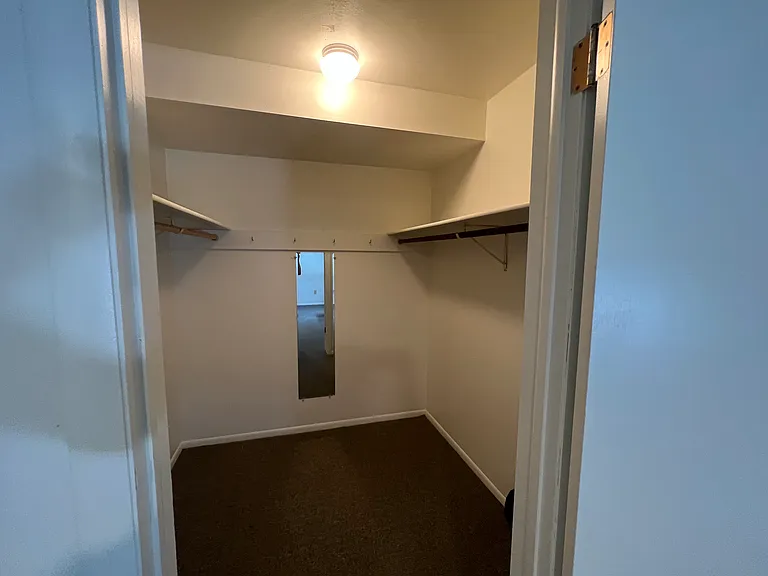 Walk in closet for bedroom #1