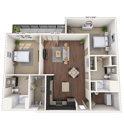 Floor plan Park Avenue