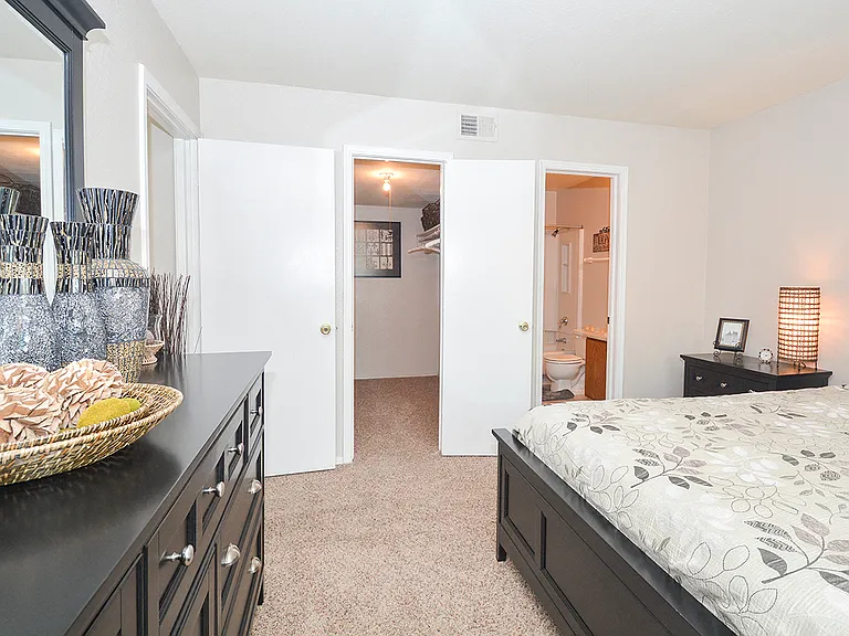 Bedrooms with Walk-In Closet and Private Bath