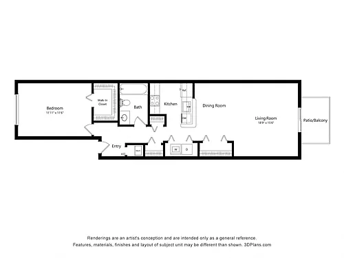 Floor plan Peony