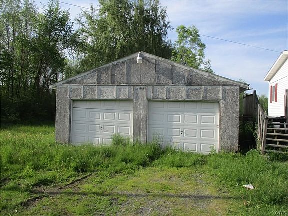 Detached two car garage