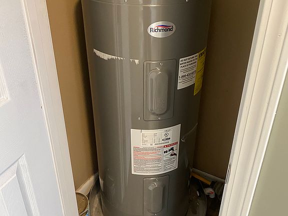 New water heater 