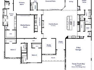 Braga Plan, Pecan - Build on Your Lot, San Antonio, TX 78249