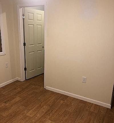 Master bedroom has full bath