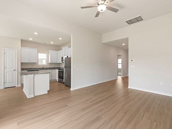 Open concept living area