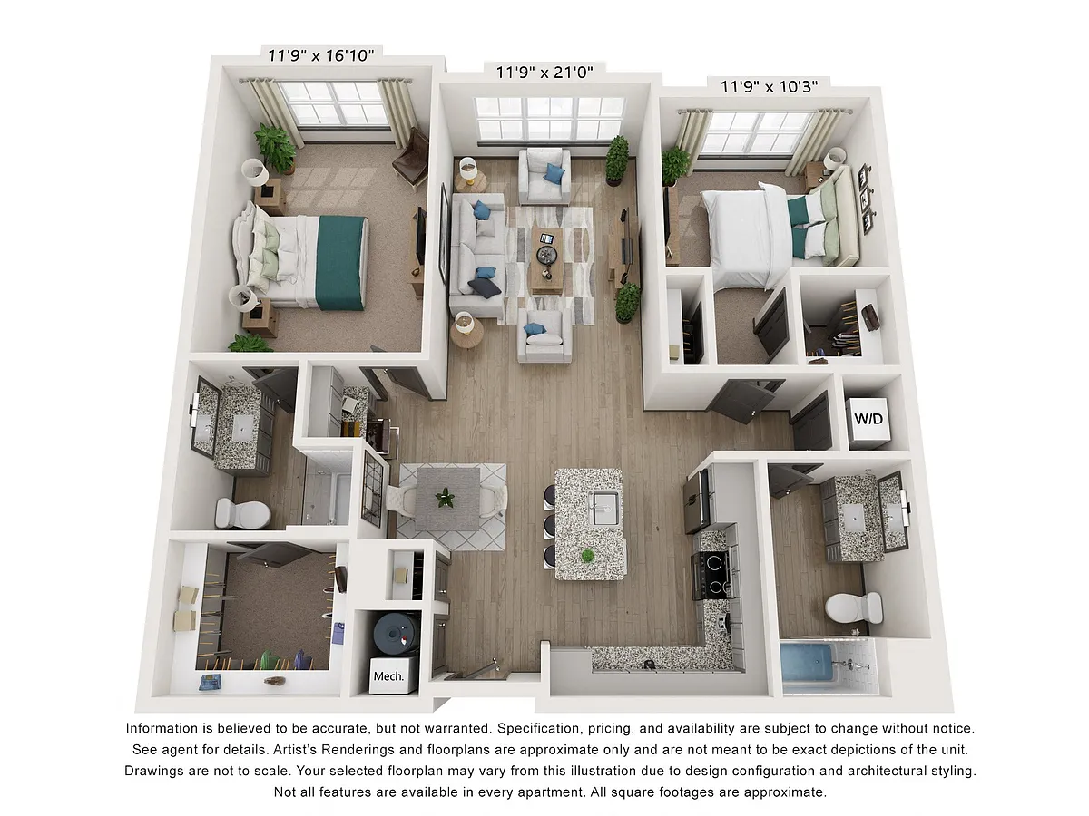 Floor plan B13