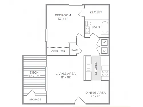 Floor plan Crepe Myrtle (East)