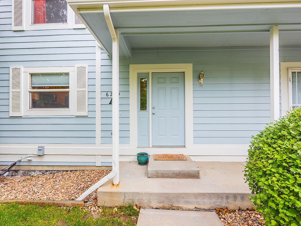Front door and yard