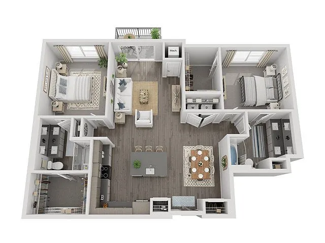 Floor plan Luster