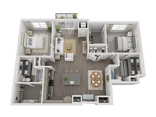Floor plan Luster