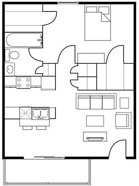 Floor plan A1