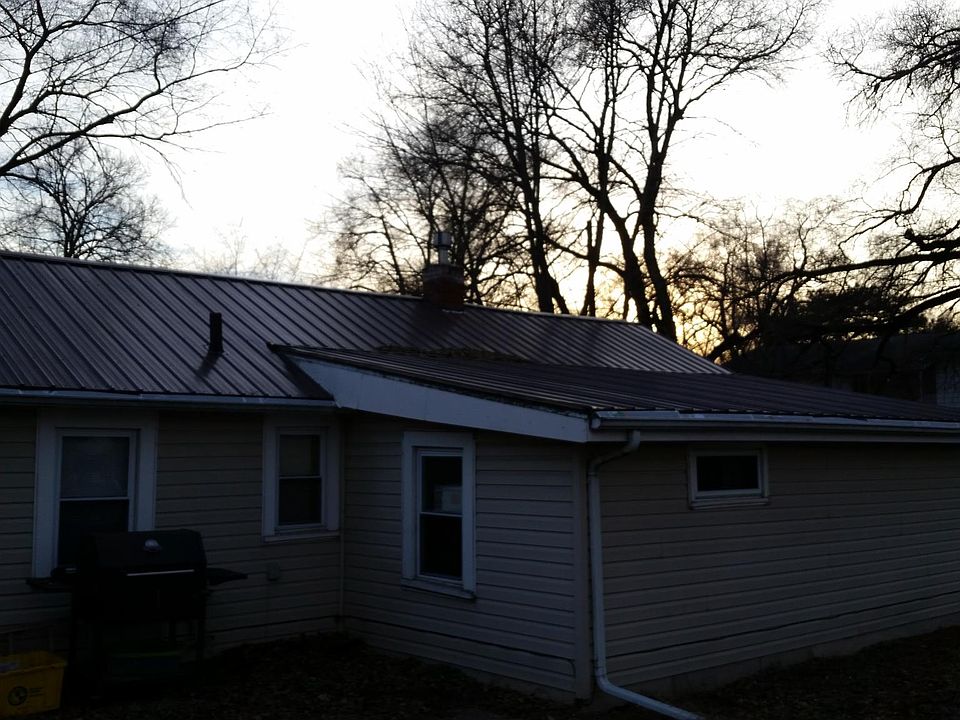 New metal roof