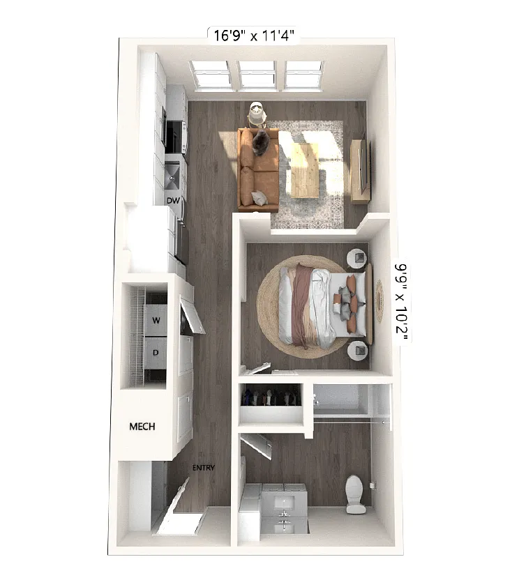 Floor plan S3-593sf-430