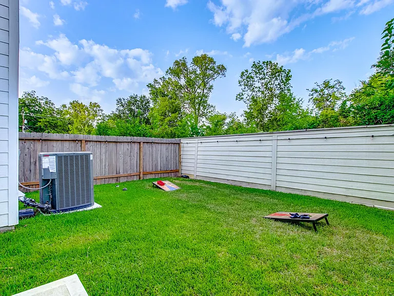 Beautiful backyard