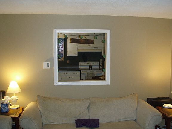 Living room to kitchen