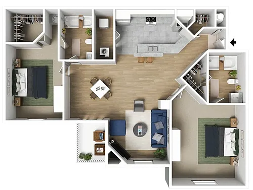 Floor plan The Harbor