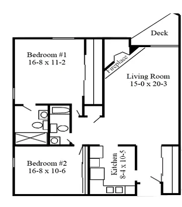 Floor plan Hawthorn