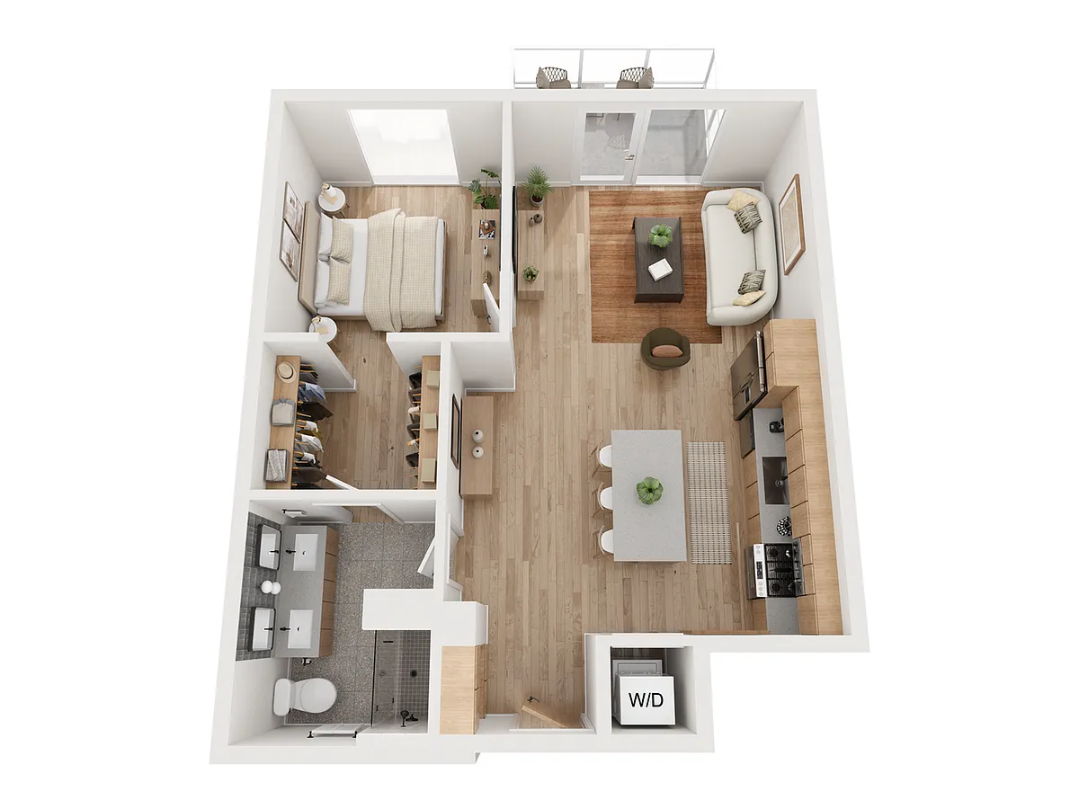 Floor plan The Van Zandt