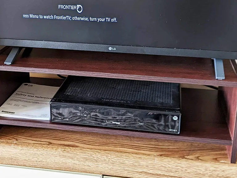 Frontier FIOS TV, phone, and broadband wired and wireless internet service