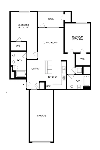 Floor plan B2+Garage