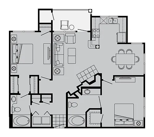 Floor plan E