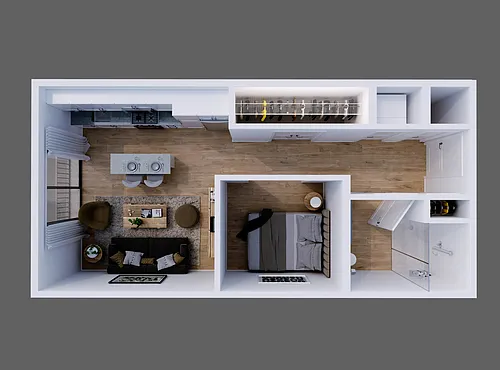 Floor plan Oak 1