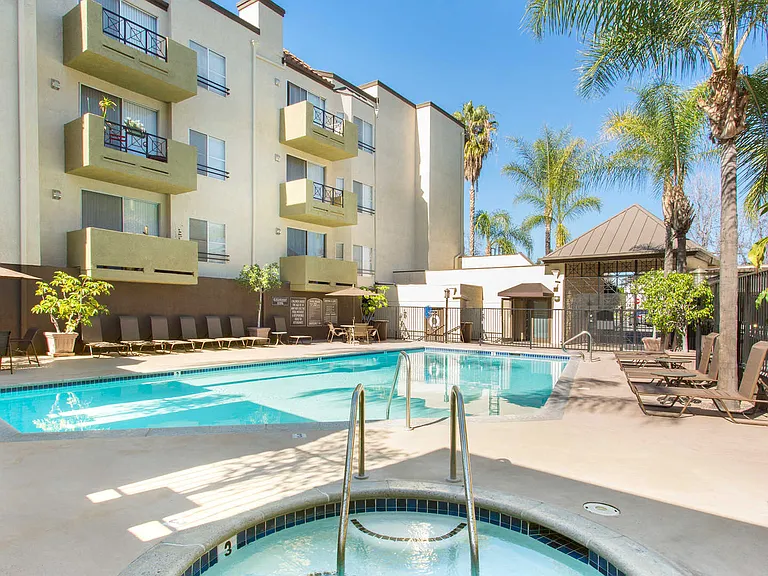 Resort-style Swimming Pool and Hot Tub
