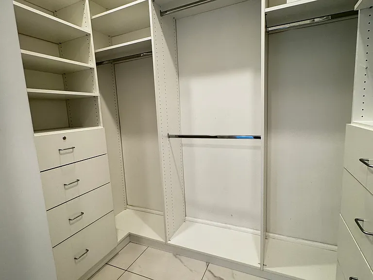 2nd Bedroom Walk In Closet off bathroom.