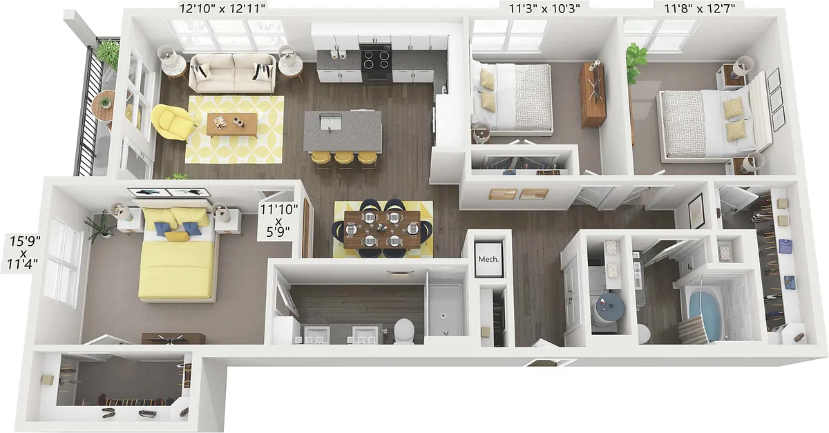 Floor plan Ryolite