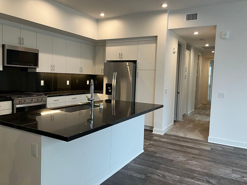 Kitchen and Open Living Room