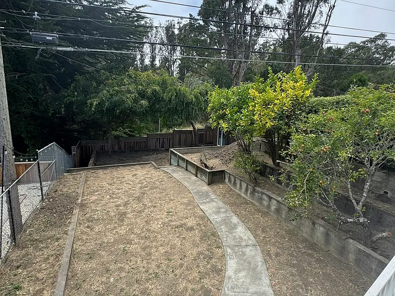 Lower yard