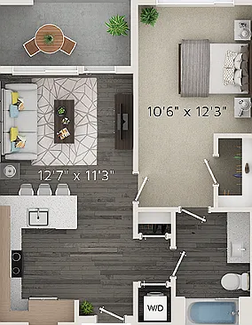 A4 Floor Plan - 2D A4 Floor Plan - 2D