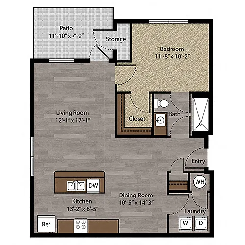Floor plan Kennedy
