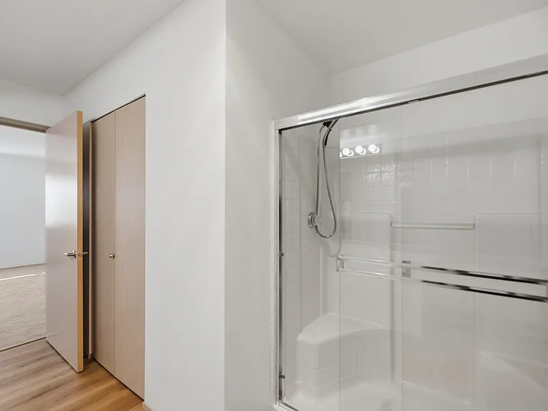 Shower in primary