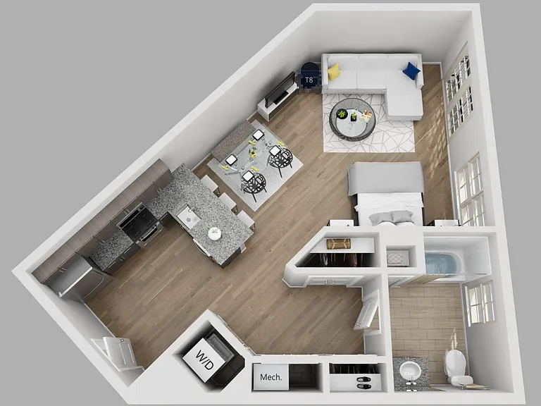 S1A floor plan The Harper At Harmon Meadow
