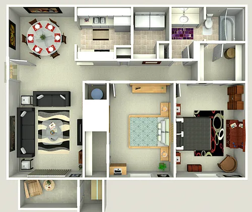 Floor plan 2X1
