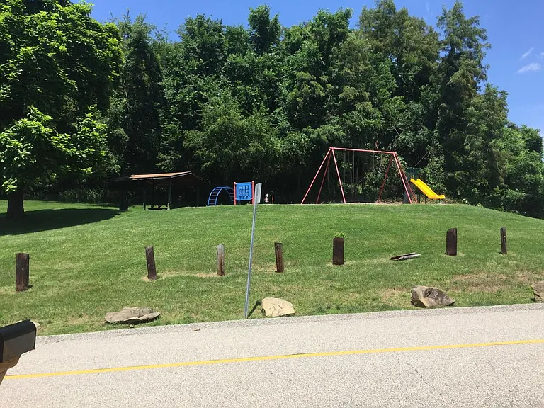 located in community park