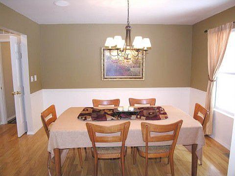 Separate dining room