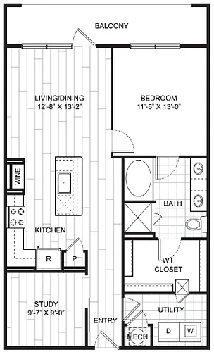 Floor plan A14