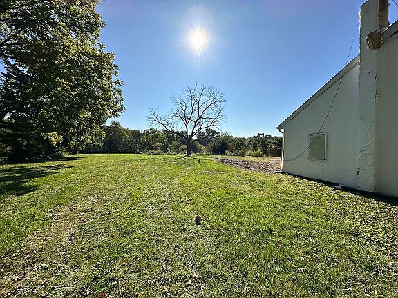 view beyond garage 