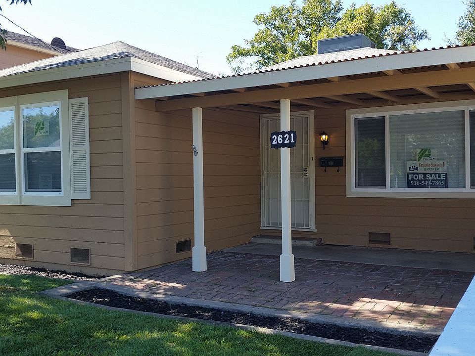 Front with new sod