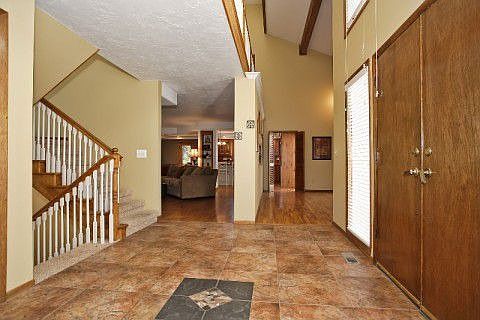 Dining room with great natural light and walk-out to deck!